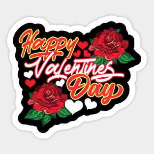 Happy Valentines Day Sticker